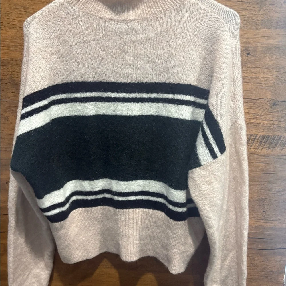 & Other Stories Striped Pink and Green Women's Sweater_6